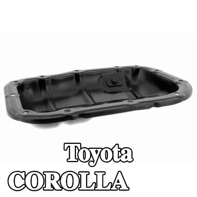 ACKOJA حوض الزيت مع سدادة تصريف الزيت, بدون حشية/مانع تسرب — Toyota Corolla