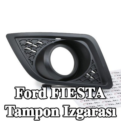 BLIC Tampon ızgarası Sağ Ön, sis farları için delikli — 2003 Ford Fiesta
