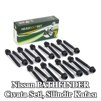 BGA Cıvata Kiti, silindir kafası M11 — Nissan Pathfinder