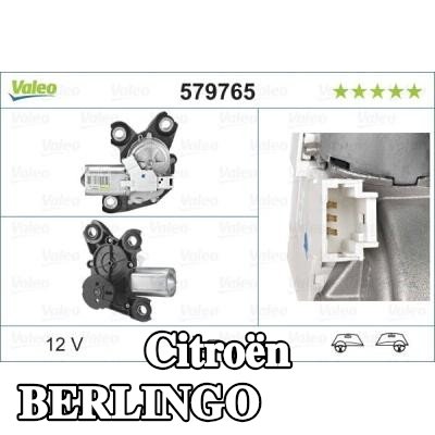VALEO محرك المساحات الخلفي, ORIGINAL PART, 12V — Citroën Berlingo