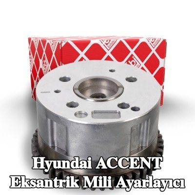 FEBI BILSTEIN Emme tarafı eksantrik mili ayar tertibatı, vidasız — Hyundai Accent