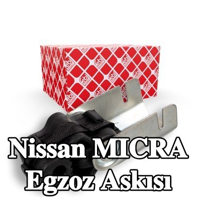 FEBI BILSTEIN Egzoz askısı Arka, Arka Aks — Nissan Micra