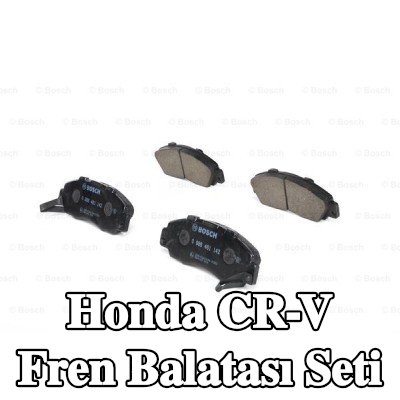 BOSCH Fren balatası seti 18, 1mm, gıcırtı önleyici plaka ile — 2002 Honda Cr-v