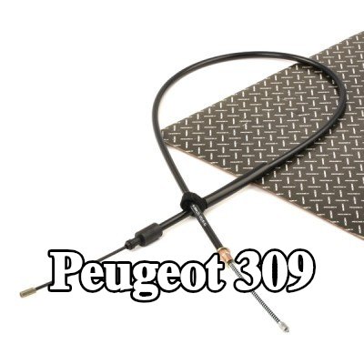 RIDEX كابل فرامل اليد الخلفي الأيمن, 1450mm — Peugeot 309