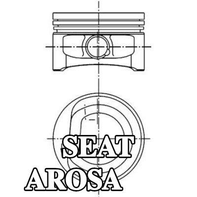 KOLBENSCHMIDT المكبس — 1997 SEAT Arosa