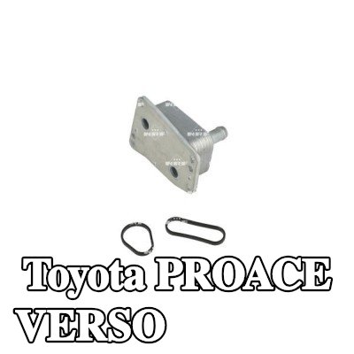 NRF مبرد زيت المحرك مع الحشوات/الأختام, بدون مرشح — Toyota Proace Verso