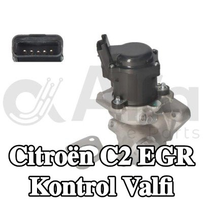 Alfa e-Parts Conalı/sızdırmazlık elemanlı EGR kontrol valfi — 2003 Citroën C2