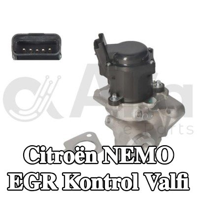 Alfa e-Parts Conalı/sızdırmazlık elemanlı EGR kontrol valfi — Citroën Nemo