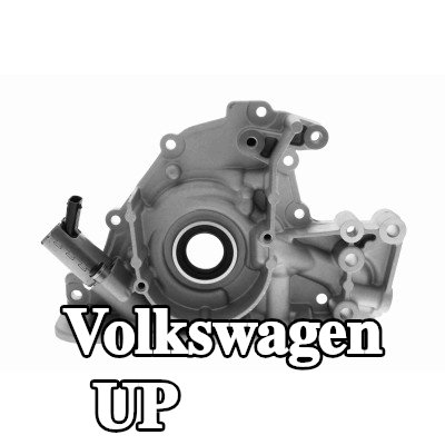 VAICO مضخة الزيت مع صمام ضغط الزيت الكهربائي, مع مانع تسرب العمود — Volkswagen Up