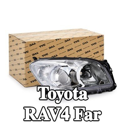 TYC Far Sağ, H11/HB3, elektrik motoru olmadan — 2012 Toyota Rav4