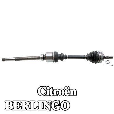 FEBI BILSTEIN عمود الدفع للمحور الأمامي الأيمن, مع صمولة, مع دبوس منقسم — 2012 Citroën Berlingo