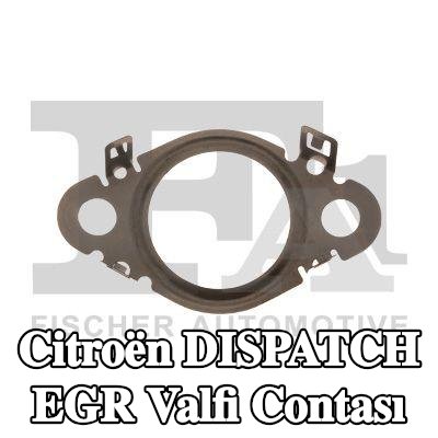 FA1 EGR valfi contası EGR valfindeki boru — Citroën Dispatch