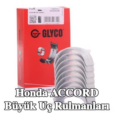 GLYCO Çelik sırtlı, sinterle birleştirilmiş bronz büyük uç yatakları — 2000 Honda Accord