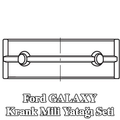 MAHLE Krank mili yatağı seti — Ford Galaxy