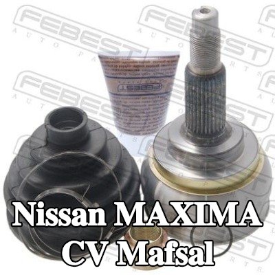 FEBEST CV mafsalı Ön Aks, Tekerlek Tarafı — 2000 Nissan Maxima