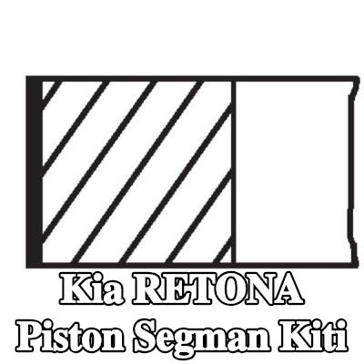 MAHLE Piston Segman Kiti — Kia Retona