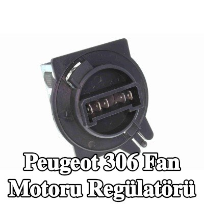 VEMO FAN motoru regülatörü Orijinal VEMO Kalitesi — Peugeot 306