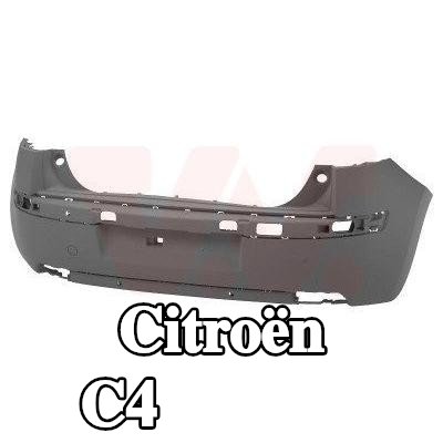 VAN WEZEL المصد الخلفي الخلفي — 2011 Citroën C4
