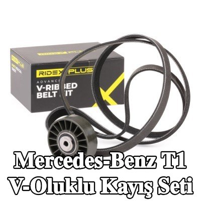 RIDEX PLUS V-Oluklu Kayış Seti — Mercedes-Benz T1