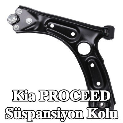 FEBI BILSTEIN Süspansiyon kolu Ön Aks Sağ, Alt, dış, Çelik Sac, bilyeli mafsal ile, lastik yastıklı — Kia Proceed