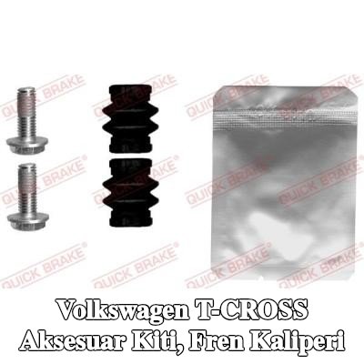 QUICK BRAKE Aksesuar Kiti, fren kaliperi — Volkswagen T-cross