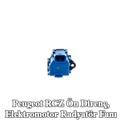 MAHLE Ön direnç, elektromotor radyatör fanı — Peugeot Rcz