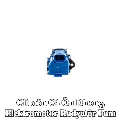 MAHLE Ön direnç, elektromotor radyatör fanı — 2012 Citroën C4