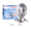 BOSCH Fren diski Dış Çap: 280mm, düz, Yağlanmış, ABS sensör halkalı, tekerlek yatağı ile — 2012 Opel Vivaro (1)
