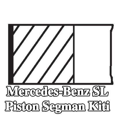 MAHLE Piston Segman Kiti — 2002 Mercedes-Benz Sl