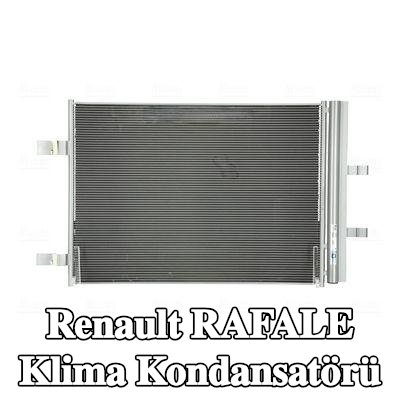 NISSENS Kurutuculu klima kondansatörü, azot dolgulu — Renault Rafale