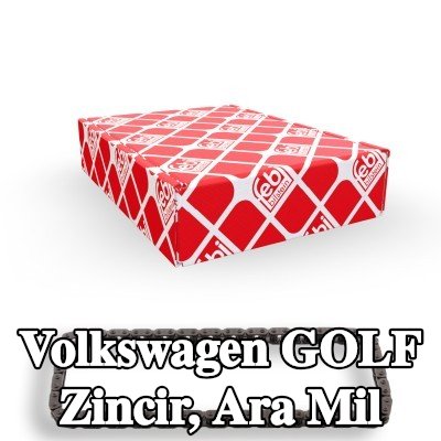 FEBI BILSTEIN Zincir, ara mil — Volkswagen Golf