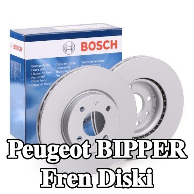 BOSCH Fren diski Dış Çap: 257, 2mm, Havalandırmalı, içten havalandırmalı, Kaplamalı — Peugeot Bipper