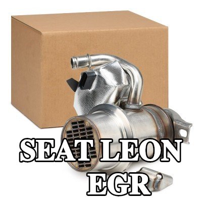 MAHLE مبرد EGR بدون حشية/مانع تسرب, مع صمام EGR — SEAT Leon