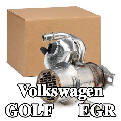 MAHLE مبرد EGR بدون حشية/مانع تسرب, مع صمام EGR — Volkswagen Golf