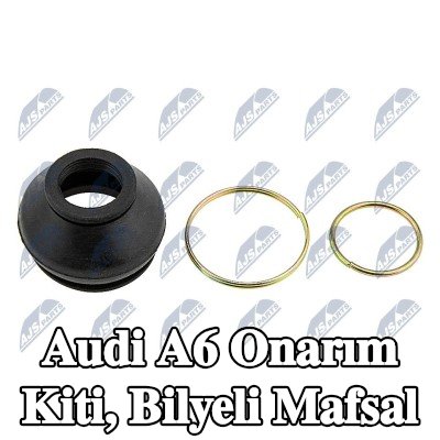 NTY Onarım Kiti, ön aks sol bilyeli mafsal, Ön Aks Sağ — 2002 Audi A6