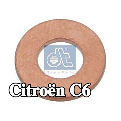DT Spare Parts حلقة مانعة للتسرب، حامل الفوهة — 2005 Citroën C6