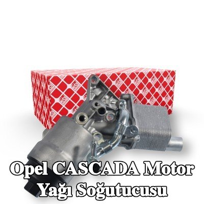 FEBI BILSTEIN Yağ Soğutuculu Motor Yağı Soğutucusu, yağ filtresi ile — 2016 Opel Cascada