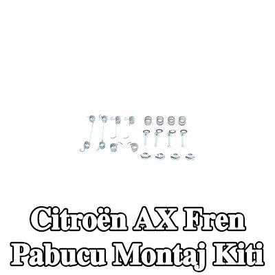 BOSCH Yaylı fren pabucu montaj kiti — Citroën Ax