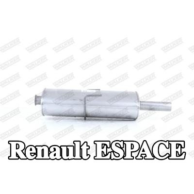 WALKER كاتم الصوت الأوسط 810mm, بدون قطع التثبيت — 2002 Renault Espace
