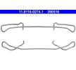 ATE Yay, fren kaliperi — 2000 Nissan Primera (2)