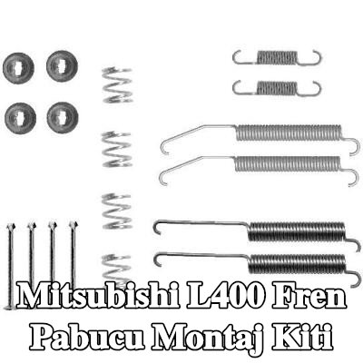 TEXTAR Fren pabucu montaj kiti — Mitsubishi L400