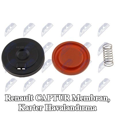 NTY Membran, karter havalandırma — Renault Captur