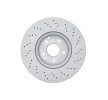 BOSCH Fren diski Dış Çap: 330mm, Delikli, Havalandırmalı, Kaplamalı — Mercedes-Benz Clk (7)