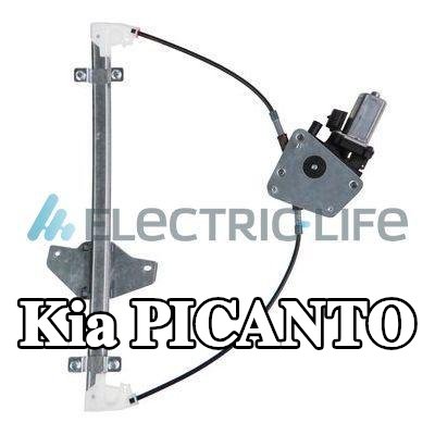 ELECTRIC LIFE مُحرك نافذة أمامي أيسر, كهربائي, مع محرك كهربائي — Kia Picanto
