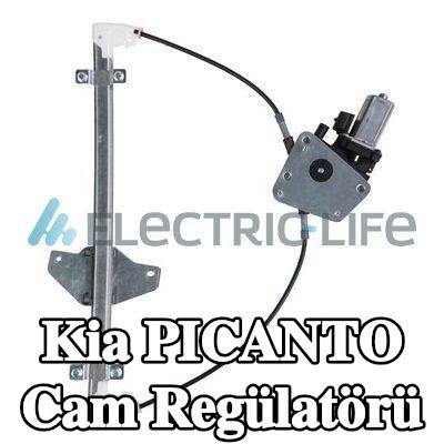 ELECTRIC LIFE Sol ön cam regülatörü, Elektrikli, elektrik motorlu — Kia Picanto