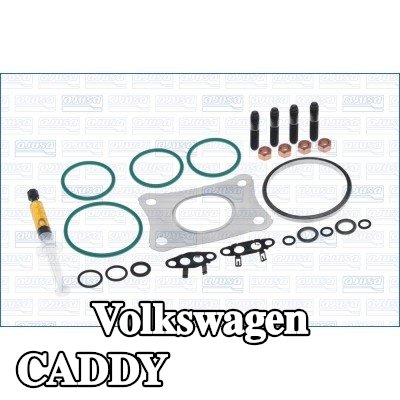 AJUSA مجموعة التثبيت, الشاحن مع الحشيات/الأختام — Volkswagen Caddy
