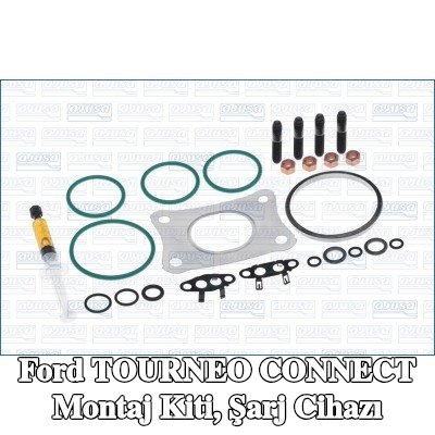 AJUSA Montaj Kiti, conta/sızdırmazlık elemanları ile şarj cihazı — Ford Tourneo Connect