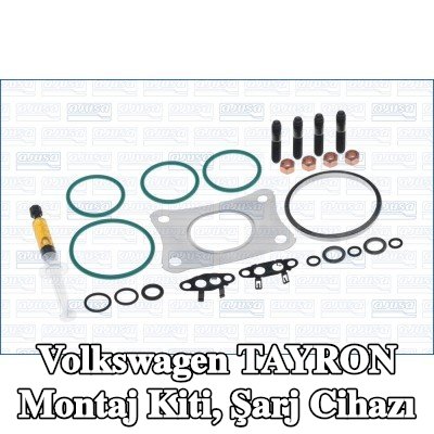 AJUSA Montaj Kiti, conta/sızdırmazlık elemanları ile şarj cihazı — Volkswagen Tayron
