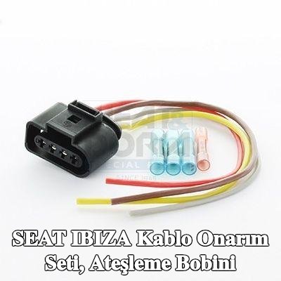 MEAT & DORIA Kablo Onarım Seti, ateşleme bobini — SEAT Ibiza