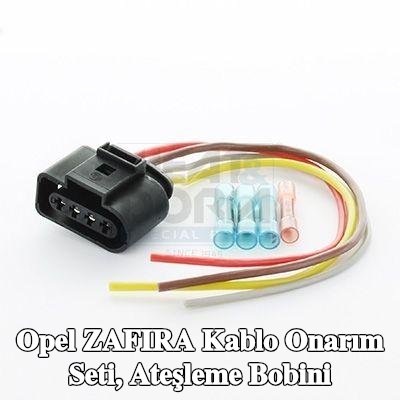 MEAT & DORIA Kablo Onarım Seti, ateşleme bobini — Opel Zafira